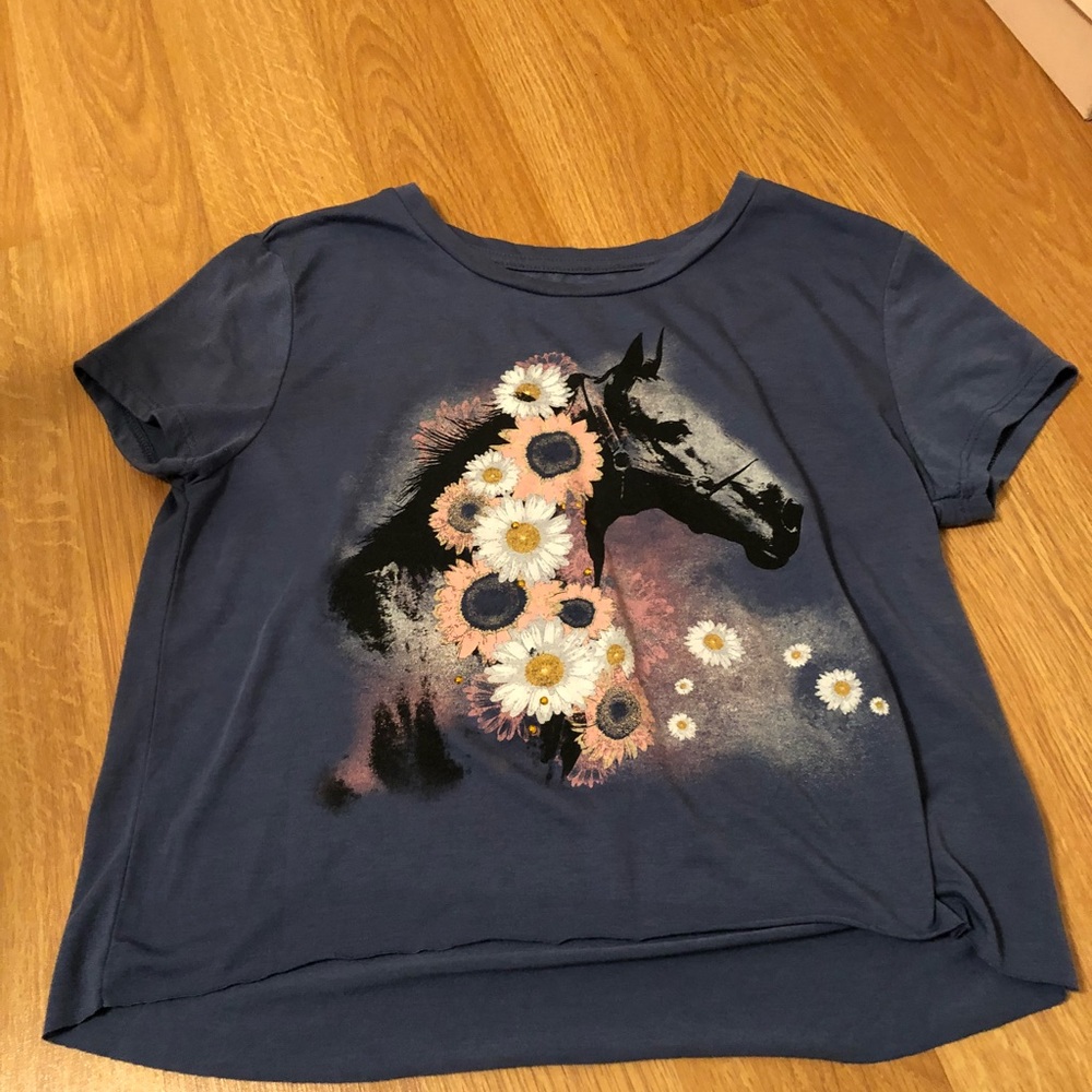 Girls Horse Tee Shirt
